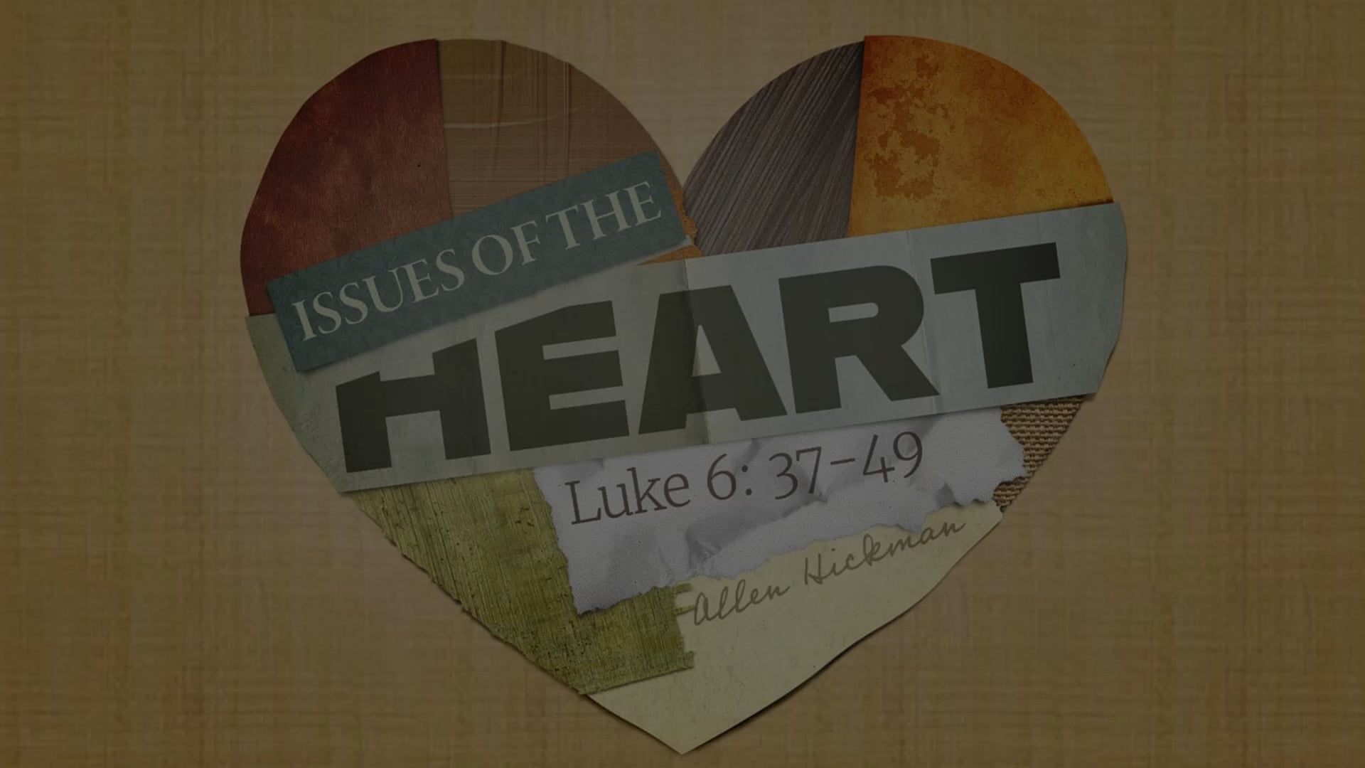 05102026 | Issues of the Heart | Allen Hickman | Message Only