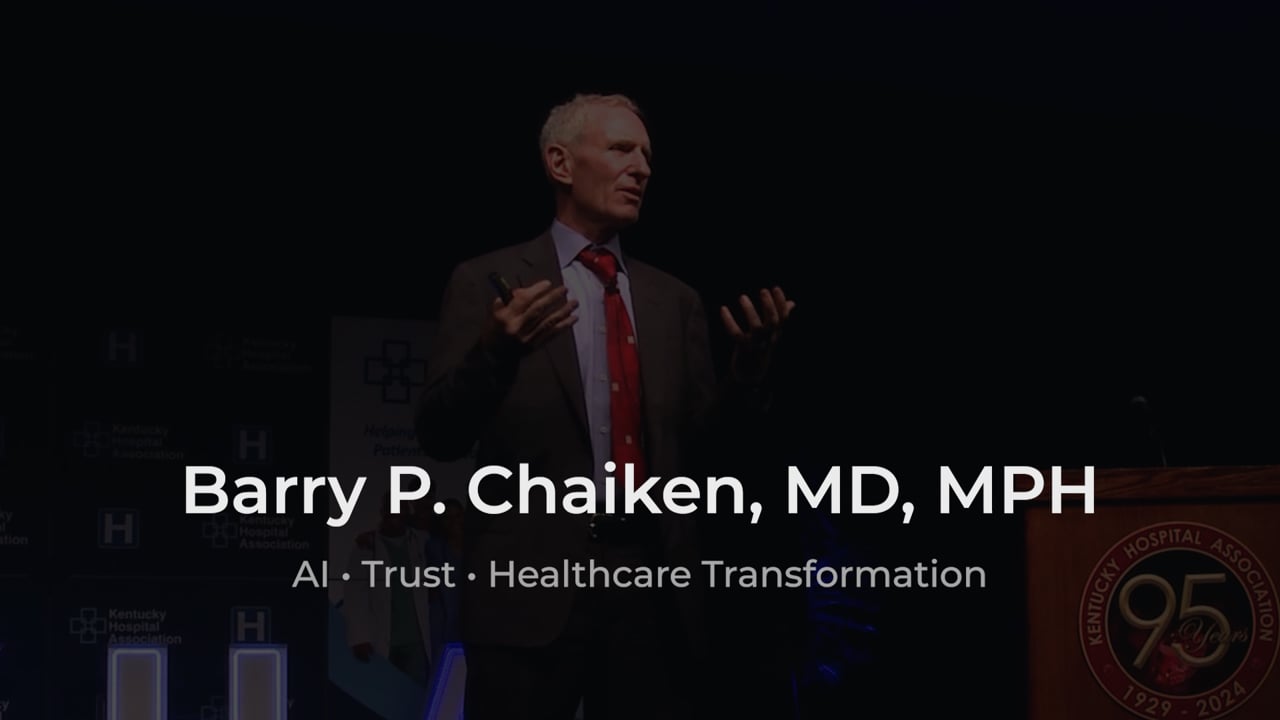 Barry P. Chaiken MD Speaker Reel