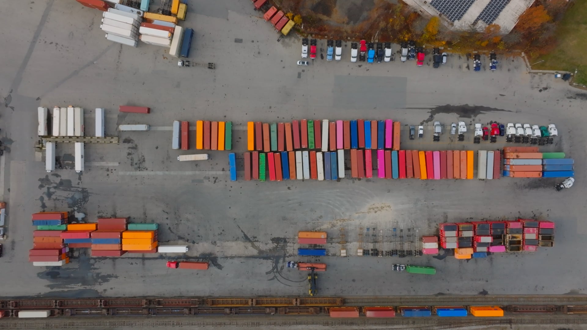 IOS Drone Video | New England — Industrial Outdoor Storage Showcase