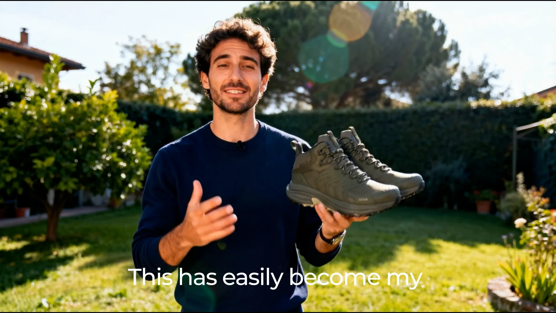 Nortiv 8 Men's Wide Toe Box Hiking Shoes | 5mm Drop Waterproof Leather