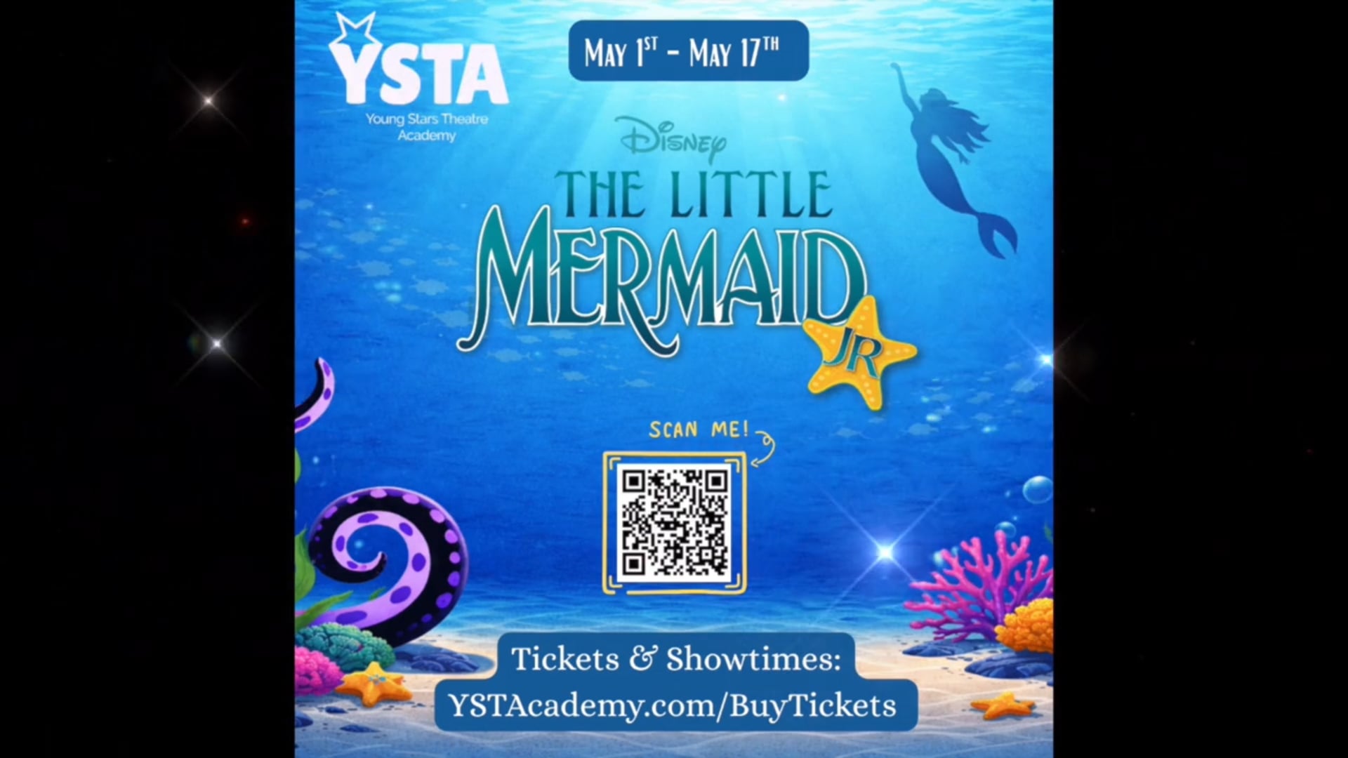 YSTA's The Little Mermaid Jr. 2026 - Trailer