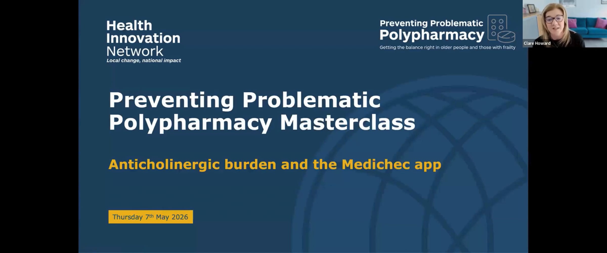 Preventing Problematic Polypharmacy Masterclass Anticholinergic burden ...