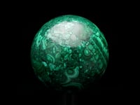 Astro West - 5.5 lb Malachite Sphere AWMAL484 Video