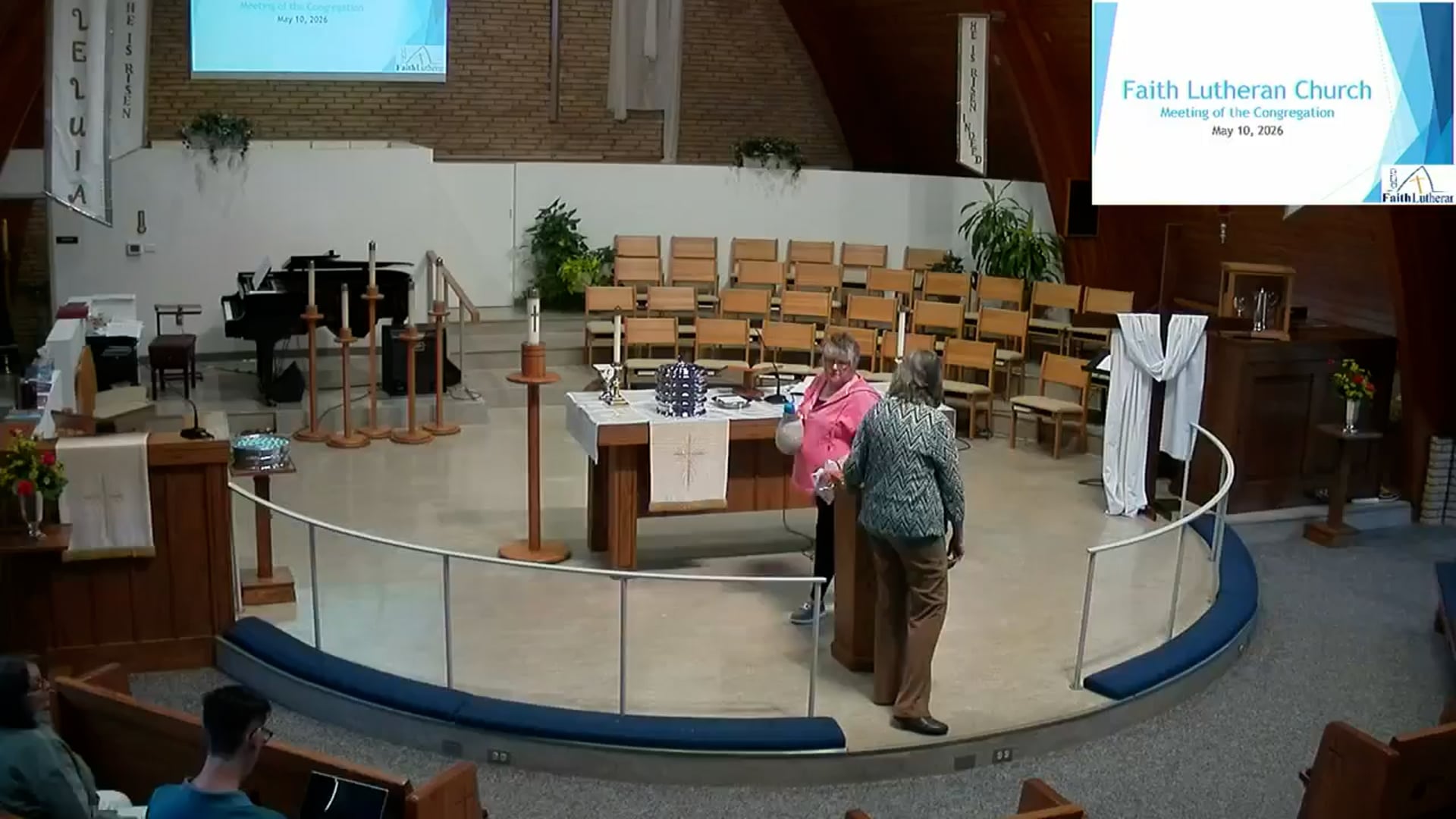 Spring 2026 Congregational Meeting on Sunday, May 10 2026
