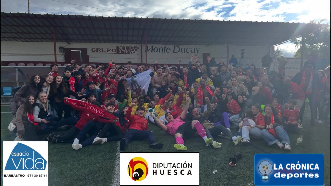 EL CALAMOCHA CF ASCIENDE A 2 RFEF ( Así Fue La Celebración Al Termino Del Partido) 10-05-2026