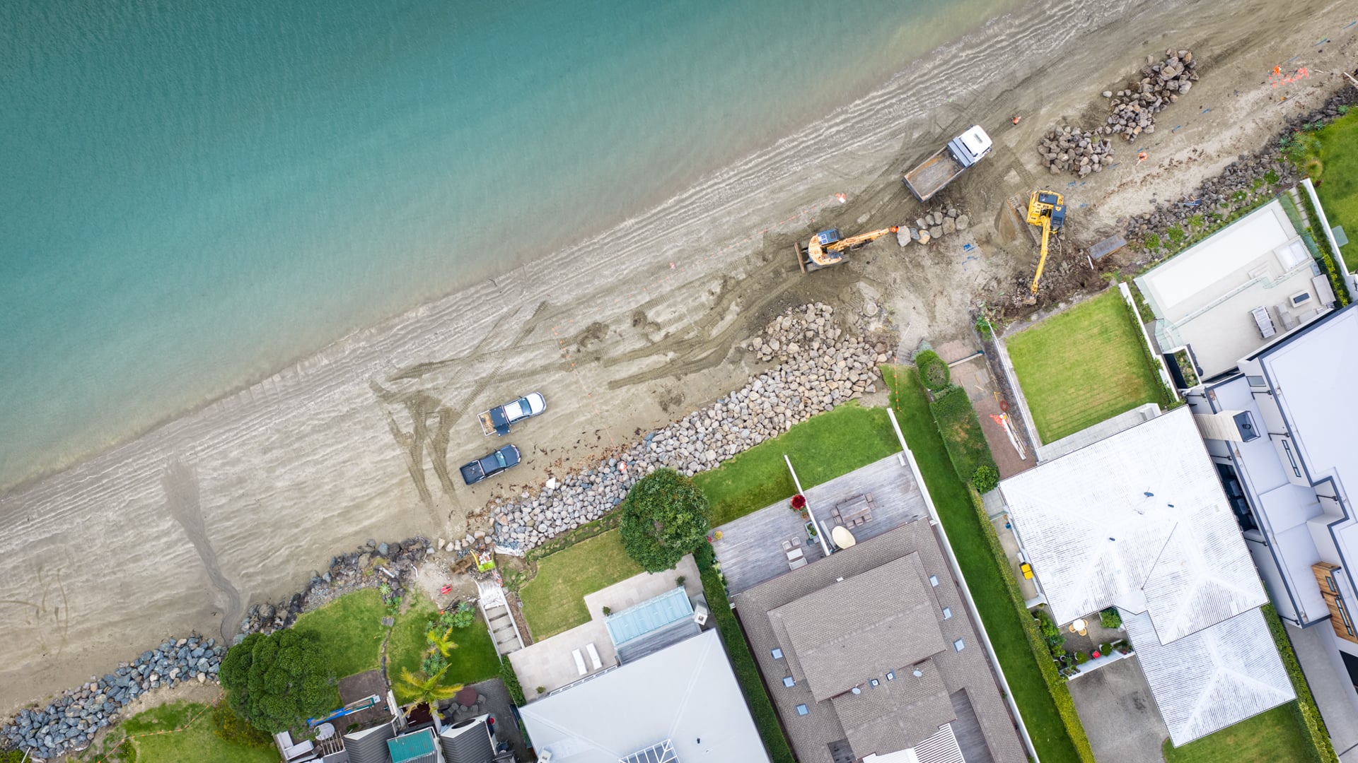 Tindalls Bay Sea Wall Reconstruction