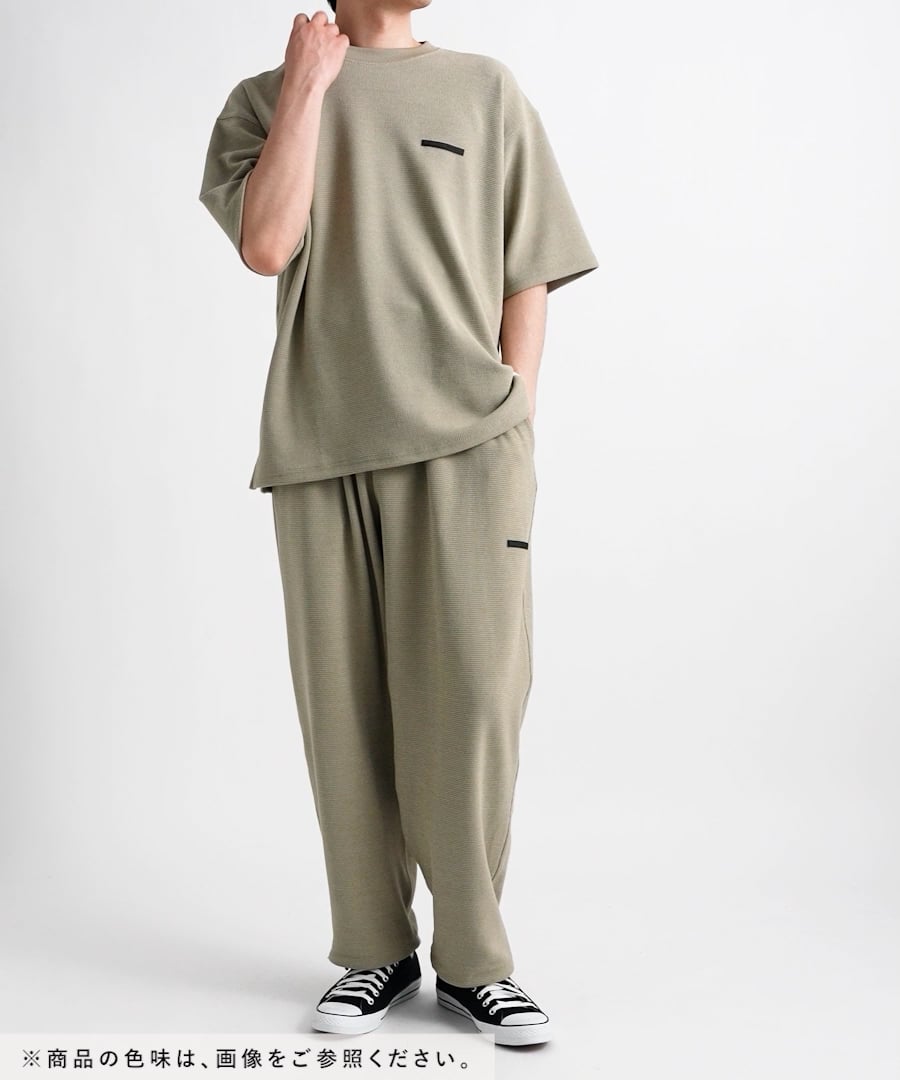 NUMERALS]WAFFLE CREWNECK T-SHIRT | [公式]ニコアンド（niko and