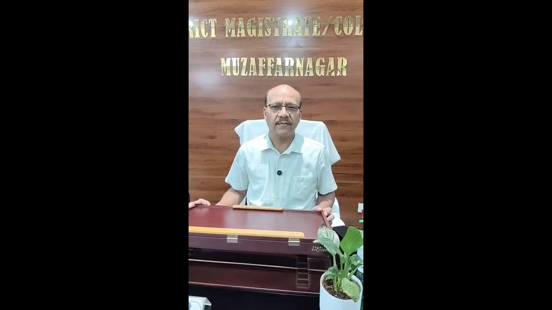 *मुजफ्फरनगर जिलाधिकारी उमेश मिश्रा स्व गणना 2027 हेतु जनपद के नागरिक गणों से अपील करते हुए*