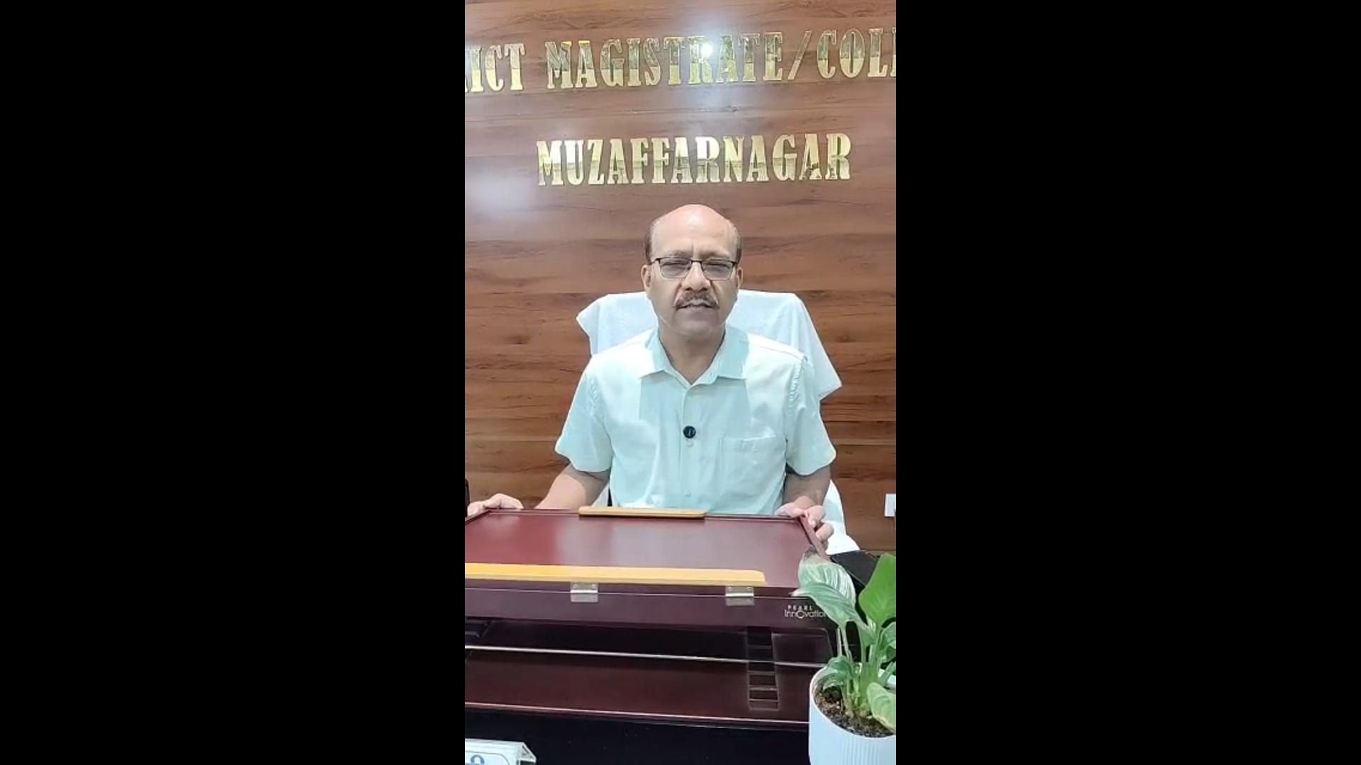 *मुजफ्फरनगर जिलाधिकारी उमेश मिश्रा स्व गणना 2027 हेतु जनपद के नागरिक गणों से अपील करते हुए*