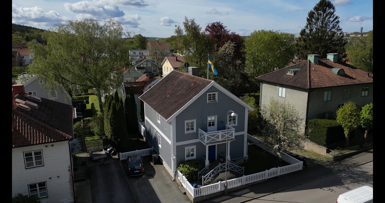 8 rum Villa på Daltorpsgatan 9 Örgryte Göteborgs kommun - video