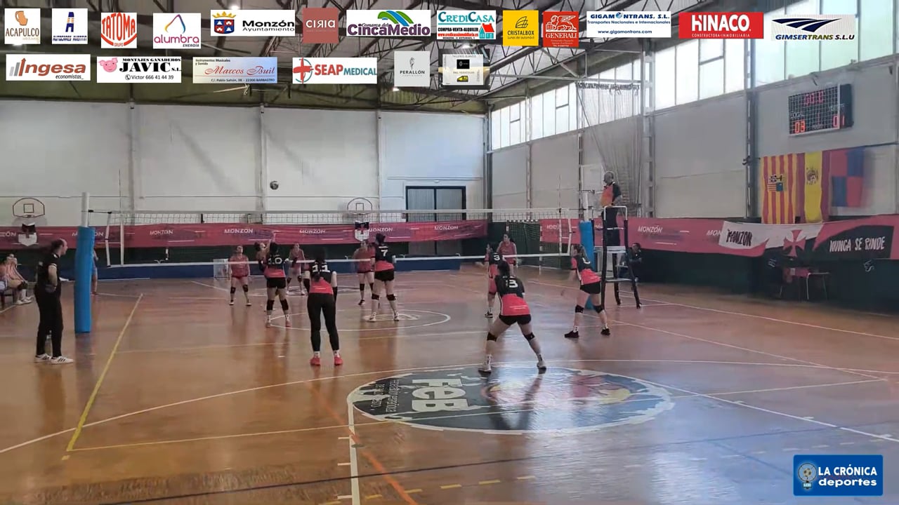 EL CLUB VOLEIBOL MONZÓN JUVENÍL FEMENINO  ASCIENDE A LA  2ª AUTONÓMICA