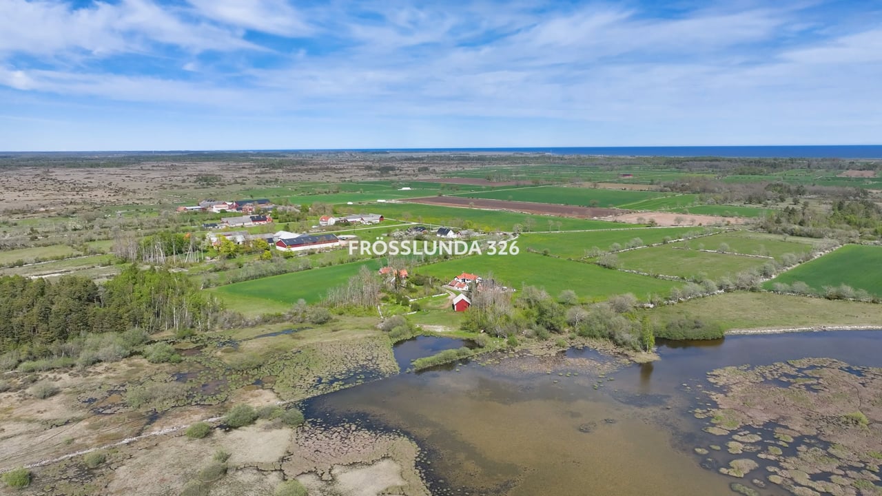5 rum Fritidshus på Frösslunda 326 Frösslunda Mörbylånga kommun - video
