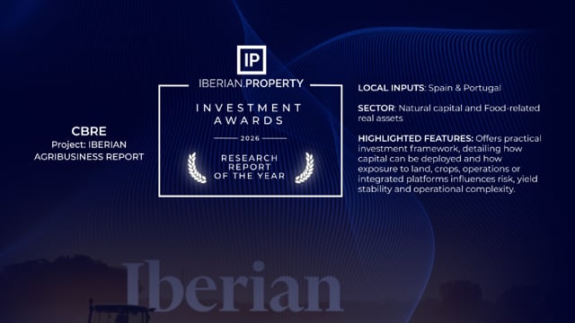RESEARCH REPORT | IBERIAN PROPERTY AWARDS 2026