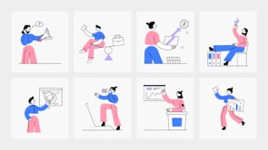Animated Corporate Solutions Set, a Work Illustration by Creative Stall (Thumbnail 4 of 4)