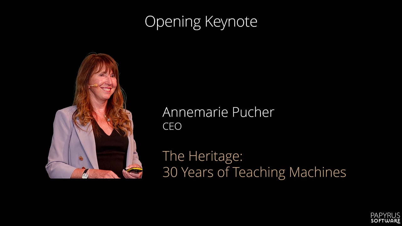 30 Years of Heritage Teaching Machines — Annemarie Pucher