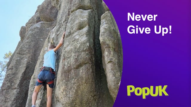 Taster: Never give up