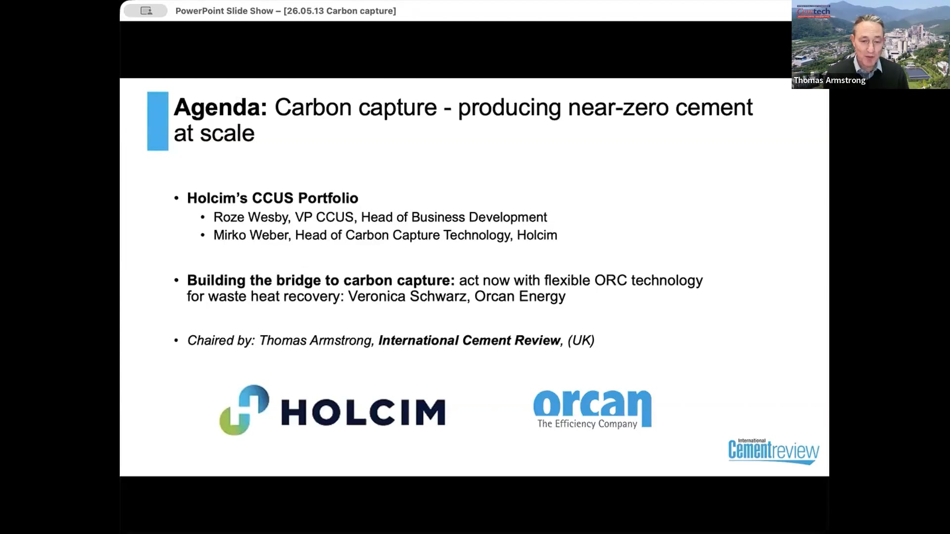 Cemtech Live Webinar: Carbon capture - producing near-zero cement at scale