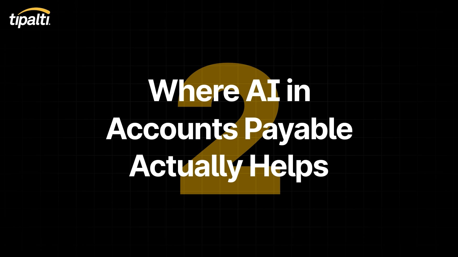 Where does AI in accounts payable actually help?