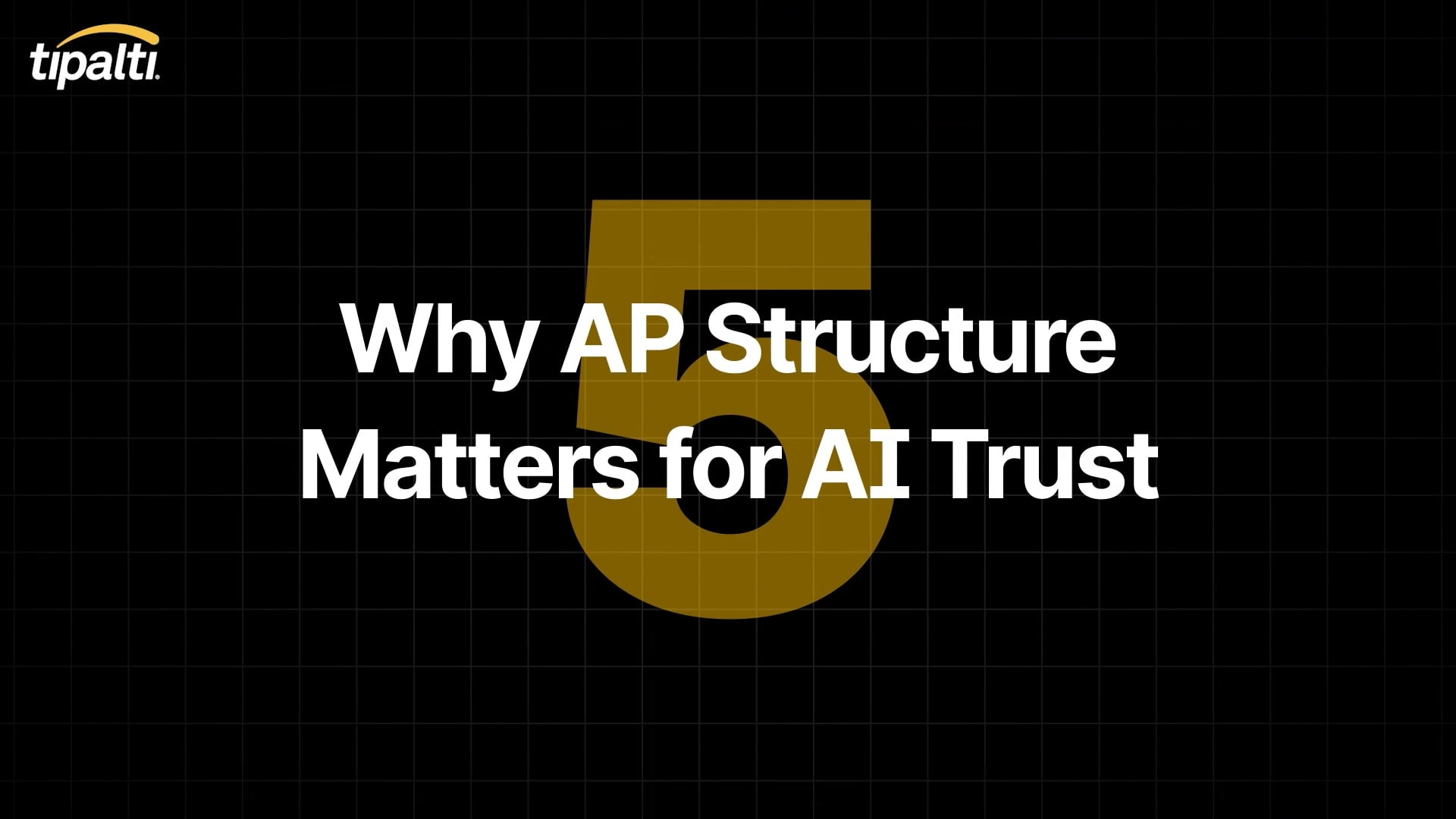 Why does AP structure matter for AI trust?
