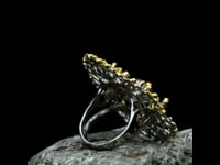 Astro West - Black Pearl with Multi Gemstone Accents AWRING487 Video