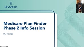 May 13, 2026 CMS Medicare Plan Finder Phase 2 Info Session