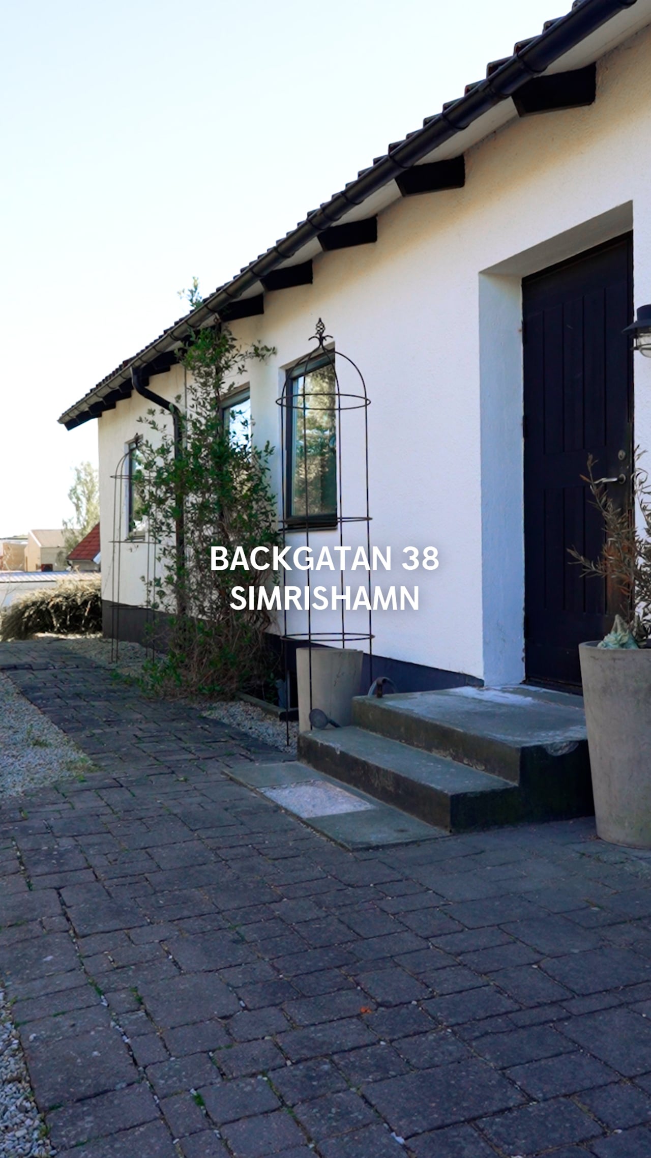 5 rum Villa på Backgatan 38 Simrishamn Simrishamns kommun - video