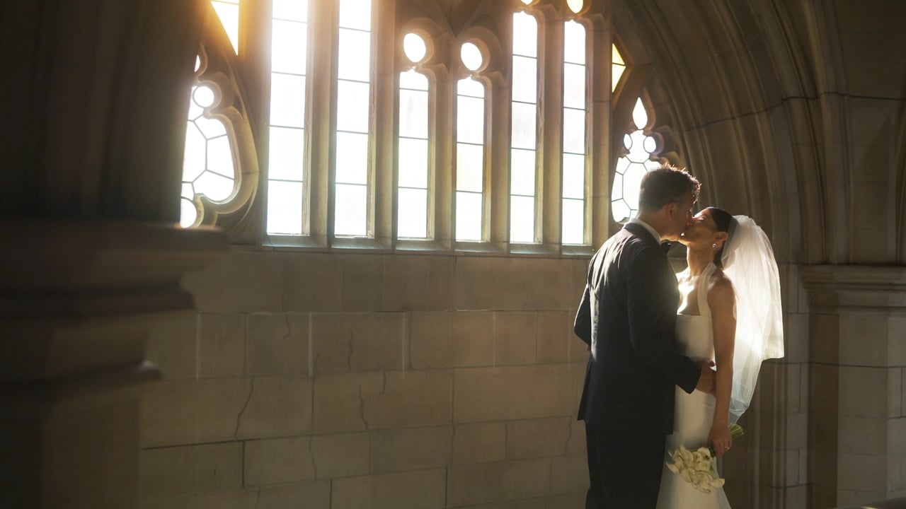 Sarah + Jeff in Rosemount Films’ Knox College wedding film