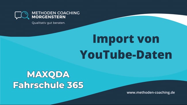Import von YouTube-Daten