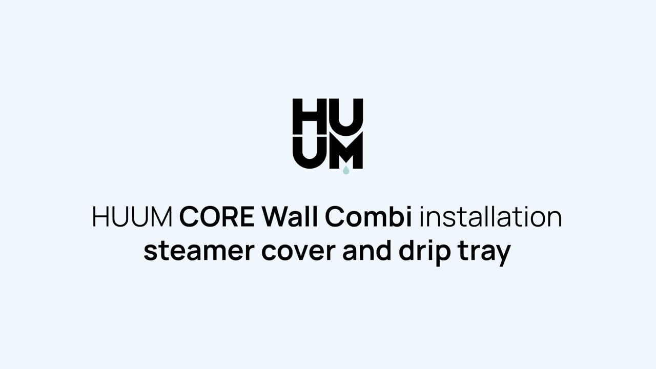 CORE Wall Combi - steamer cover and drip tray