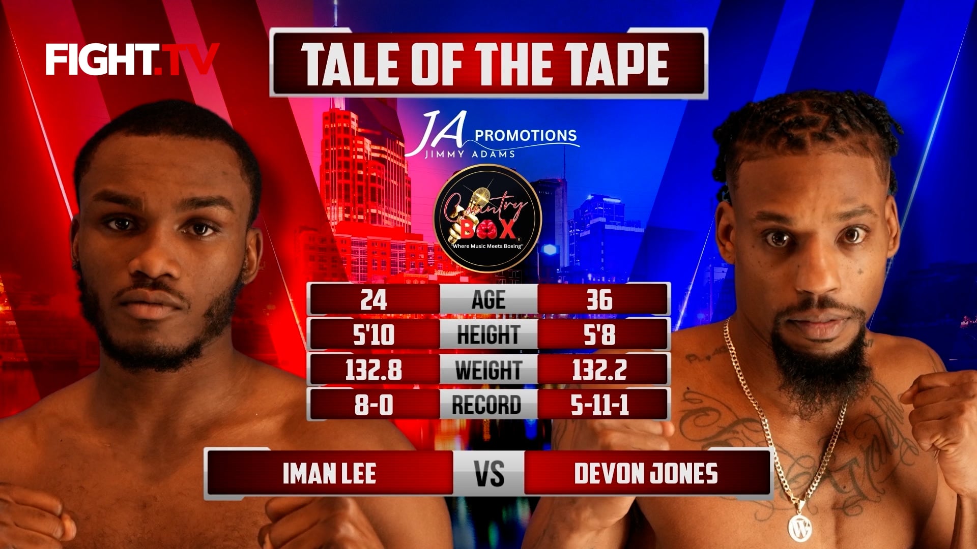 Iman Lee vs. Devon Jones