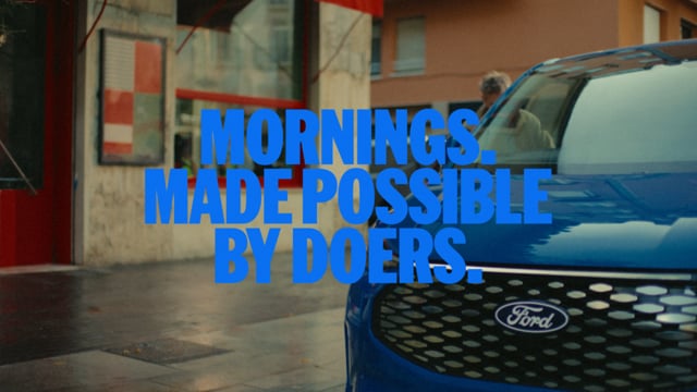 Ford - Mornings. Made Possible by Doers. Video Thumbnail