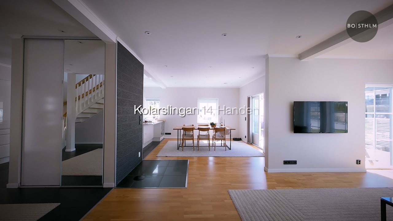 7 rum Villa på Kolarslingan 14 Vega/Kolartorp Haninge kommun - video