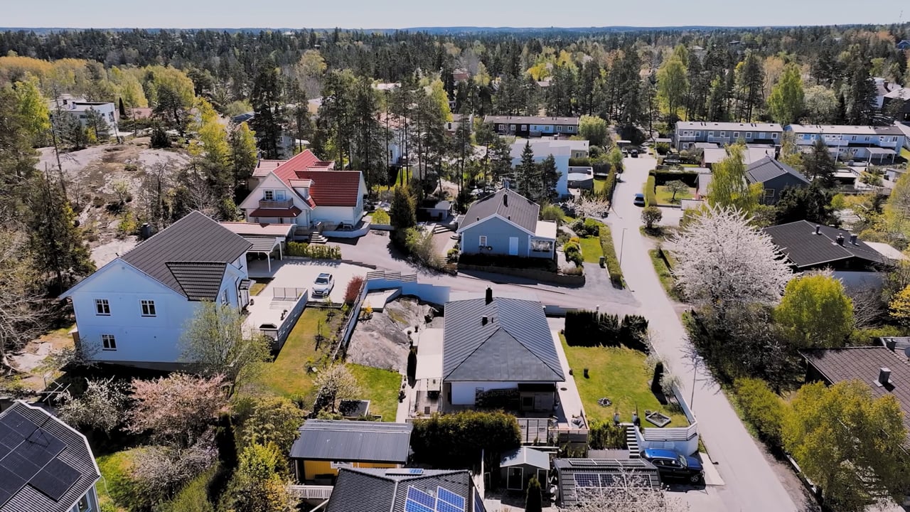 4 rum Villa på Lokevägen 25A Lännersta Nacka kommun - video