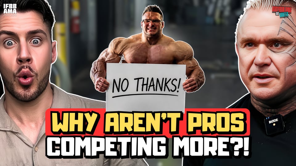 Why Don`t Pros Compete As Often Anymore? Too Many IFBB Shows Now?