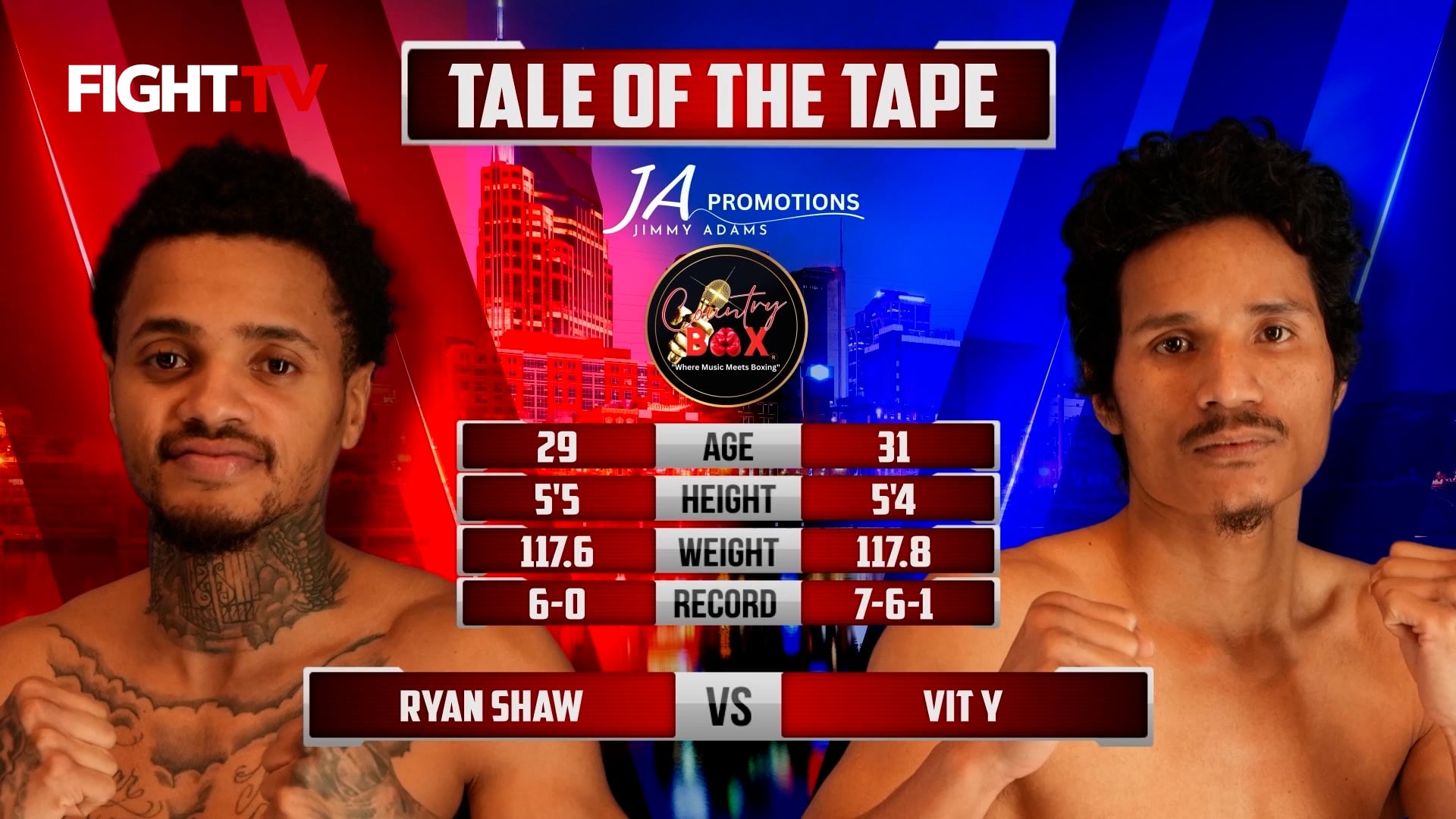 Ryan Shaw vs. Vit Y