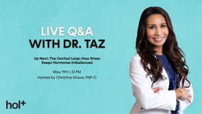 Dr. Taz Live Q&A May 15th