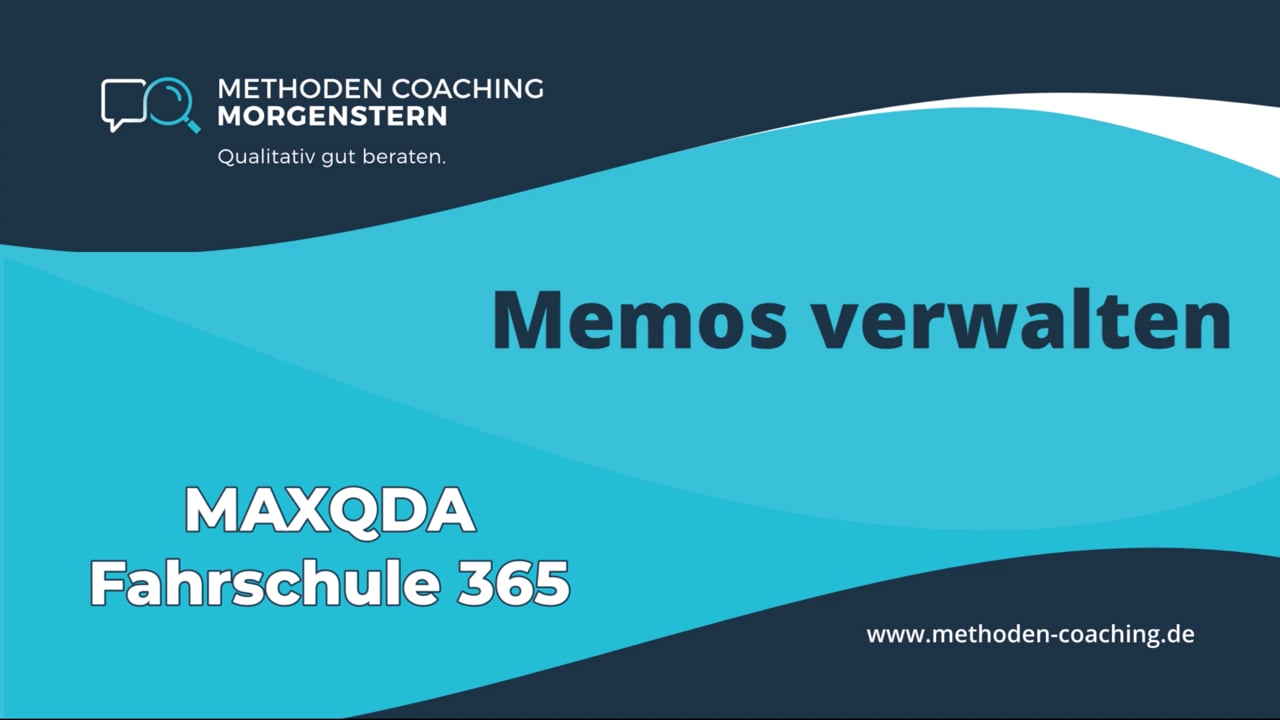 2.1.B Memos-Manager (Memos verwalten)