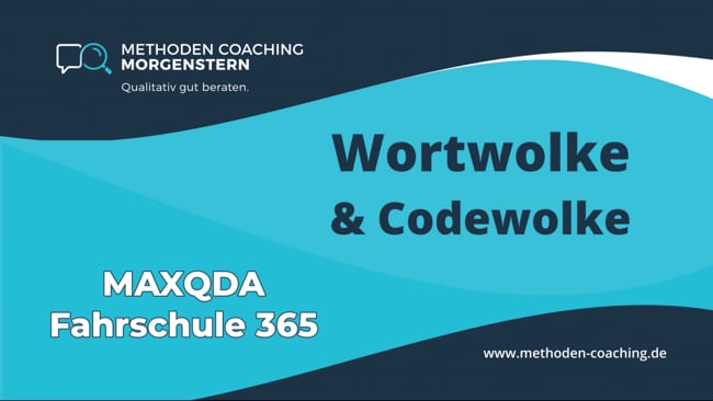 2.3.B Wortwolke & Codewolke (Schlüsselbegriffe entdecken, Codes visualisieren)