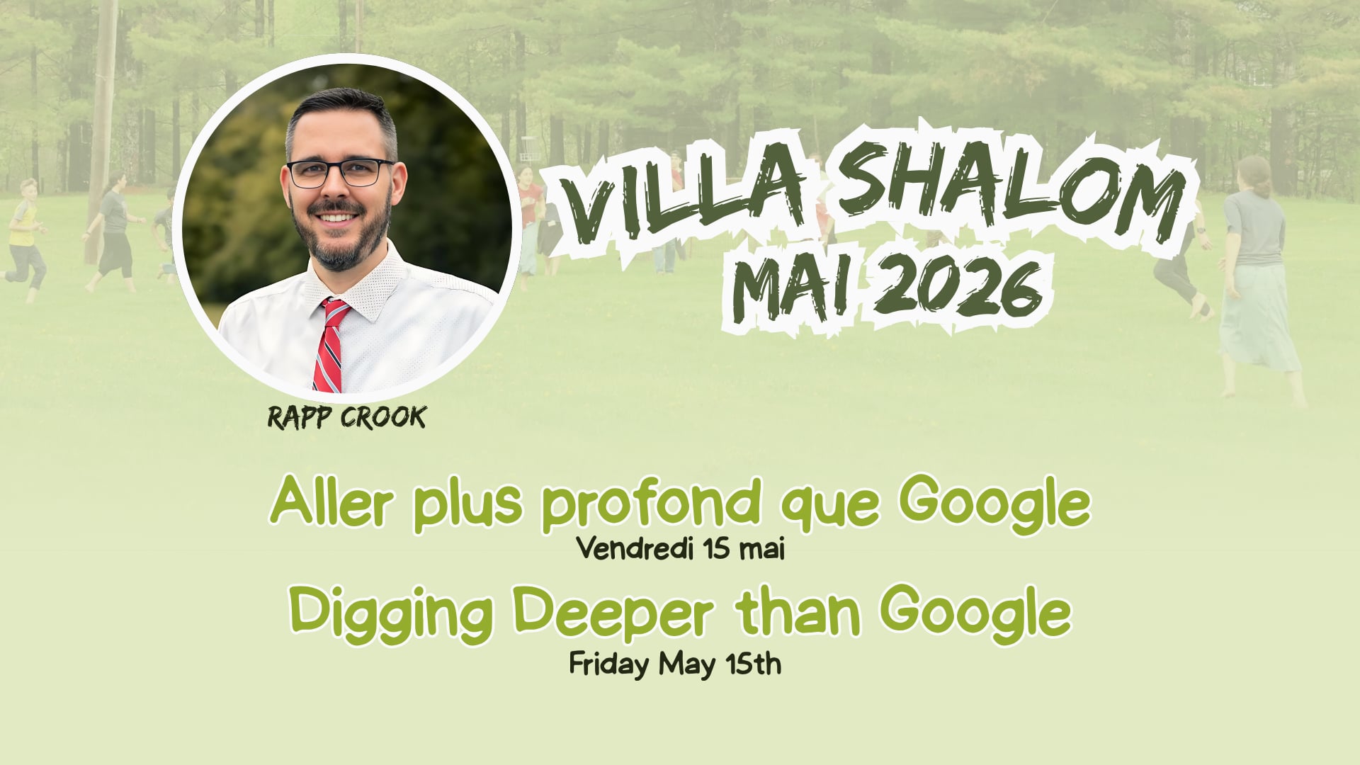 2026-05-15 · Digging Depper Than Google - Aller plus profond que Google