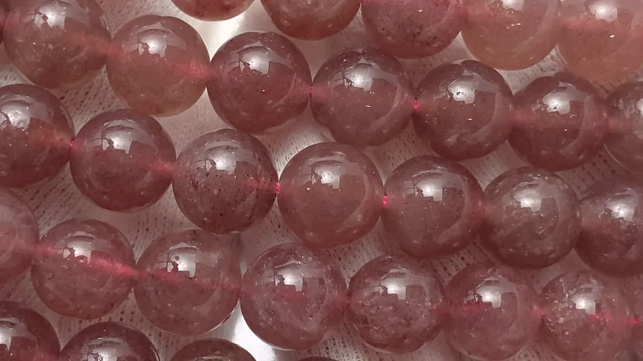 アフリカンレッドアベンチュリン ラウンド10mm ｜天然石ビーズの卸問屋