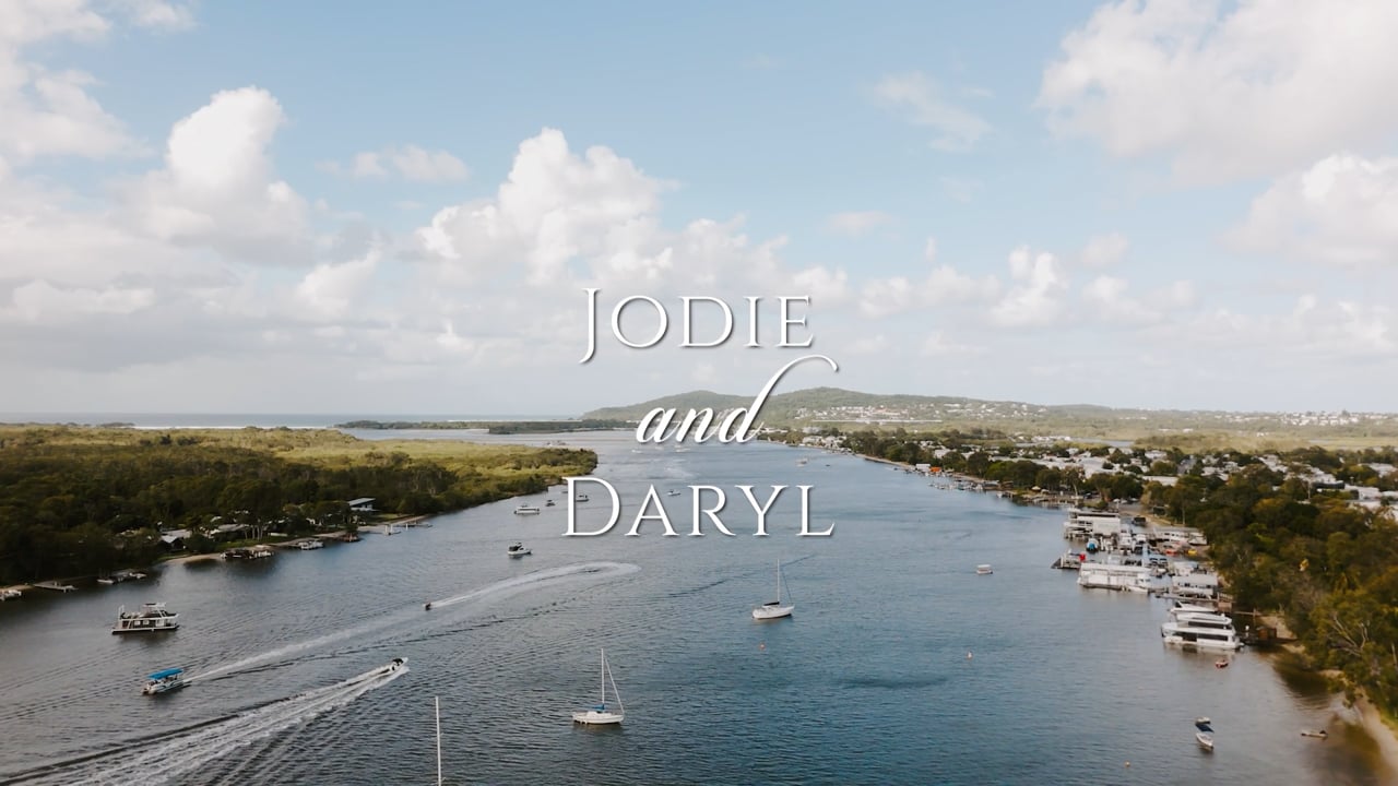 Noosa Waterfront Restaurant & Bar Wedding Video, Brisbane - Jodie and Daryl