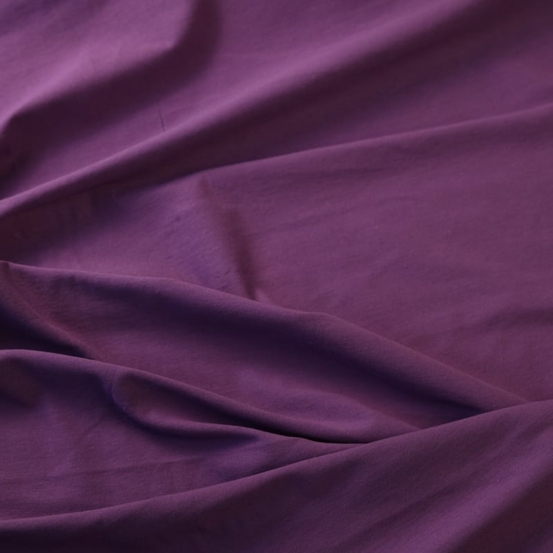 Vidéo: Jersey coton & élasthanne GOTS - Violet
