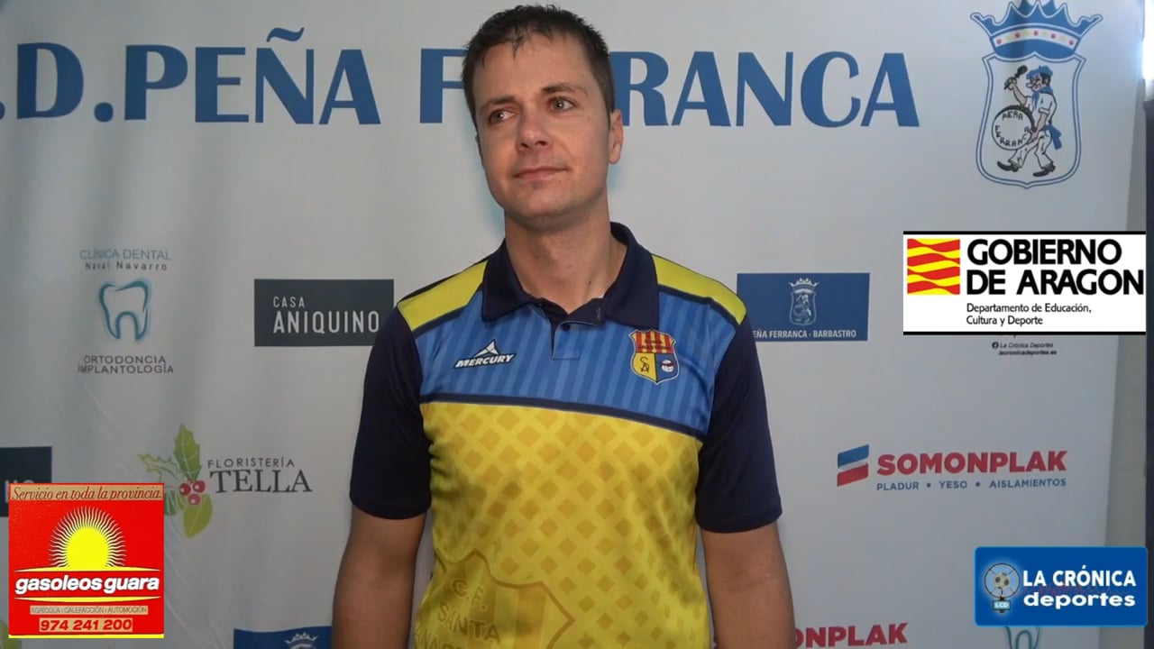 IVÁN SALAFRANCA (Jugador Santa Anastasia) Peña Ferranca 3-2 Santa Anastasia / Jor. 32 - Preferente Gr 1