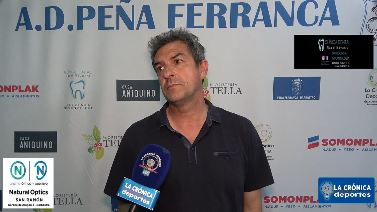 CARLOS CASTRO (Entrenador Santa Anastasia) Peña Ferranca 3-2 Santa Anastasia / Jor. 32- Preferente Gr 1