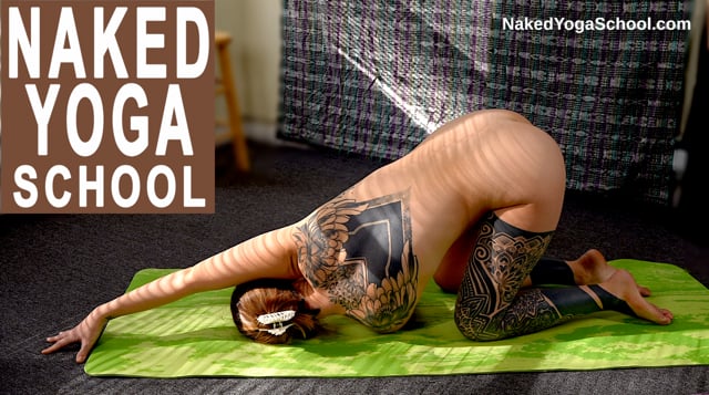 Naked Yoga for Neck & Shoulder Tension 3