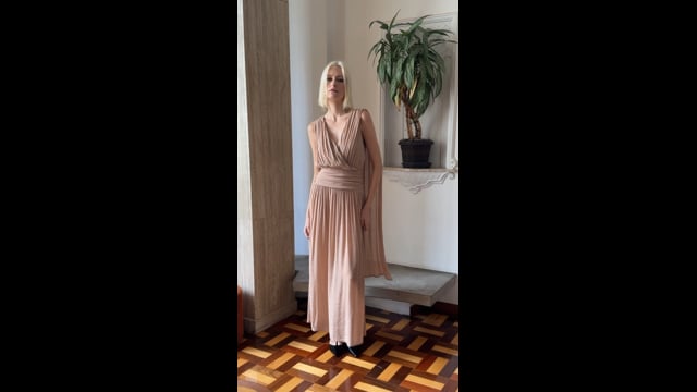 Vestido Lele Areia