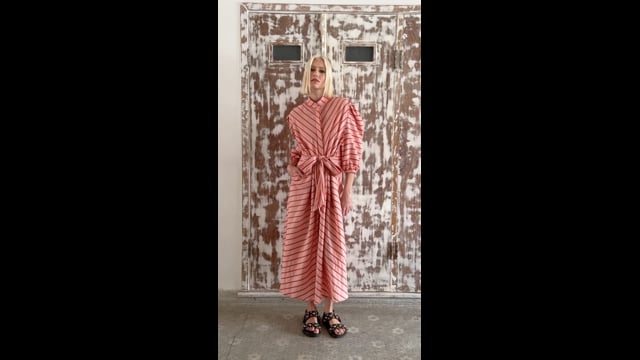 Vestido Camisa Mirna Rosa 