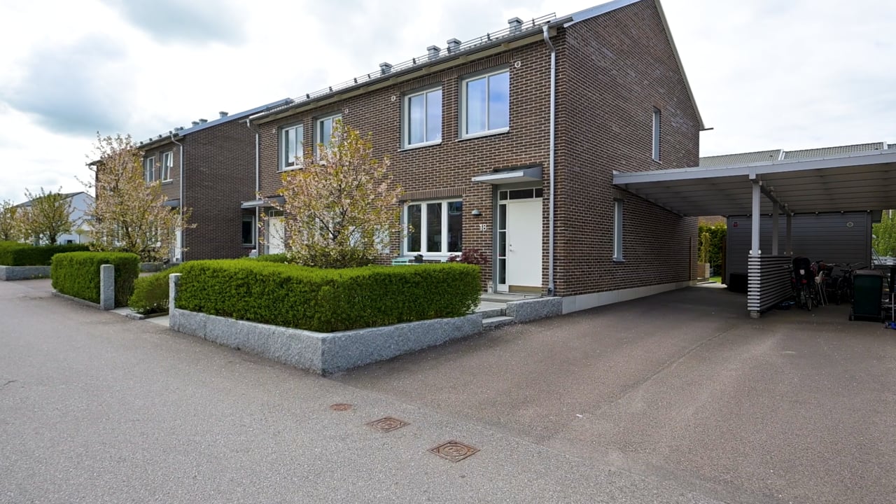 5 rum Parhus på Slåtterbalksgatan 18 Åkerbruket Svedala kommun - video