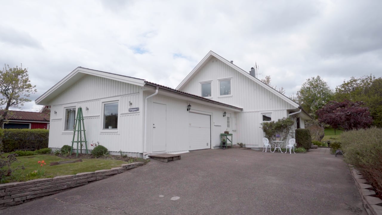 6 rum Villa på Roslagsgatan 4 Kvarnbacken Alingsås kommun - video