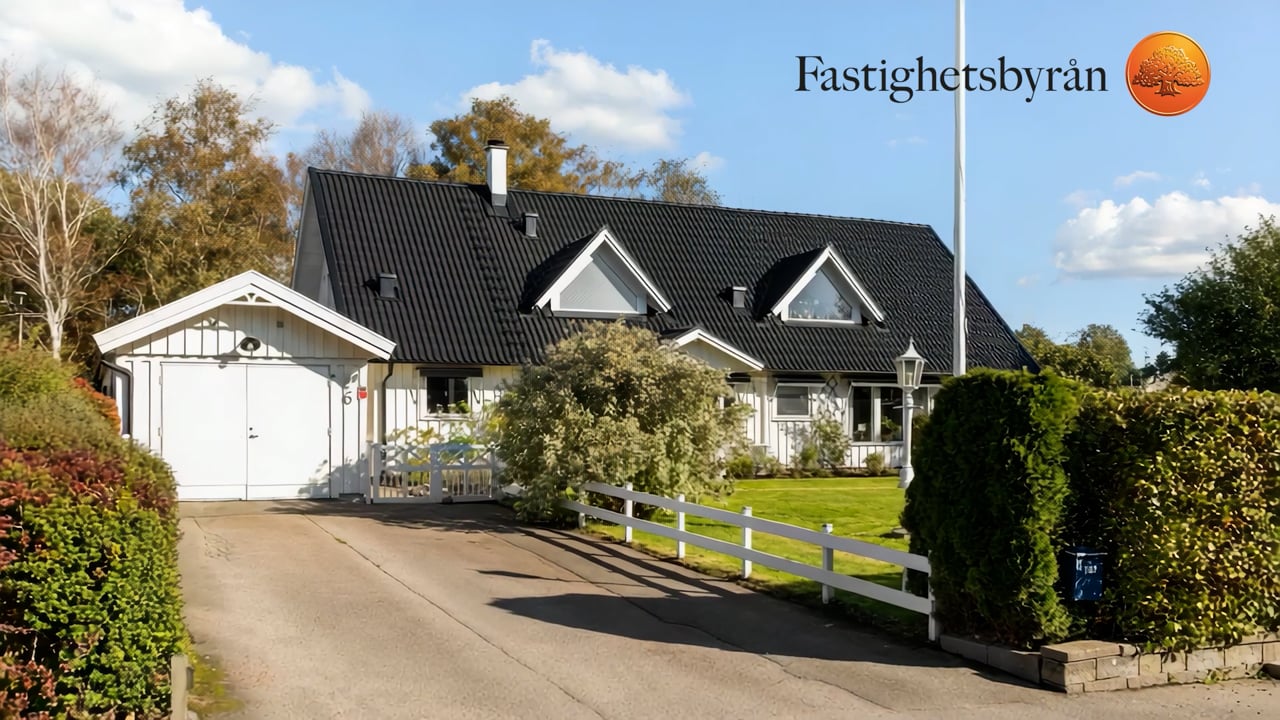 6 rum Villa på Buffelgatan 6 Träslöv Varbergs kommun - video